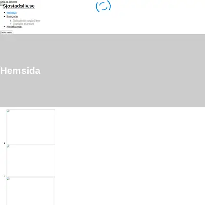 www.sjostadsliv.se startsida 2026