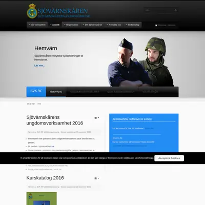 Sjövärnsposten startsida 2016