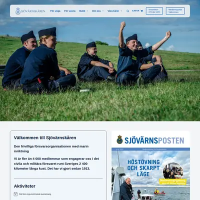 Sjövärnsposten startsida 2026