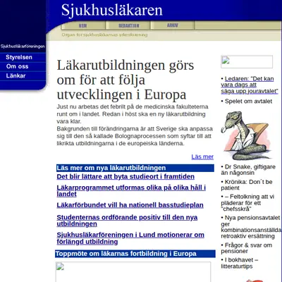 Sjukhusläkaren startsida 2007