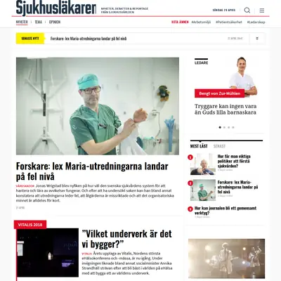 Sjukhusläkaren startsida 2018