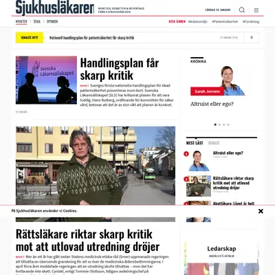 Sjukhusläkaren startsida 2020
