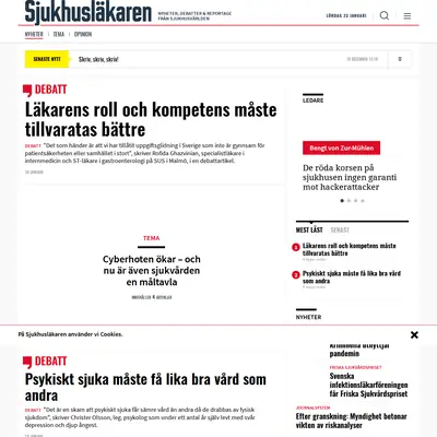 Sjukhusläkaren startsida 2021
