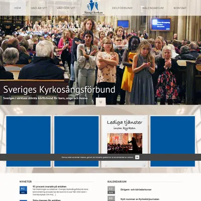 www.sjungikyrkan.nu startsida 2019