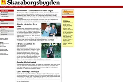 www.skaraborgsbygden.se startsida 2004