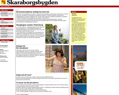 www.skaraborgsbygden.se startsida 2008