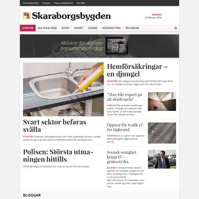 www.skaraborgsbygden.se startsida 2016