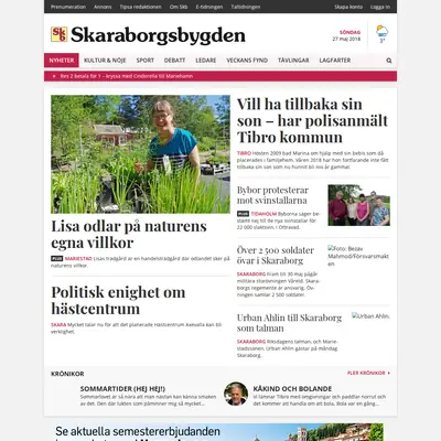 www.skaraborgsbygden.se startsida 2018