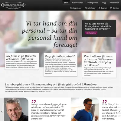 skaraborgshalsan.se startsida 2017