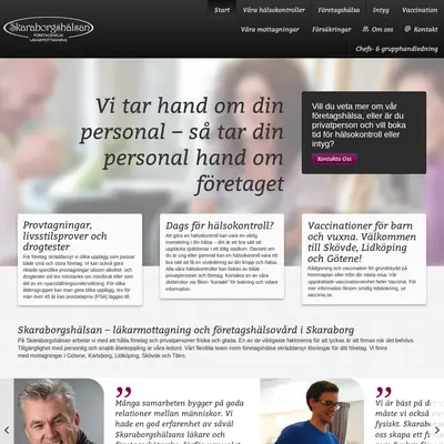 skaraborgshalsan.se startsida 2018
