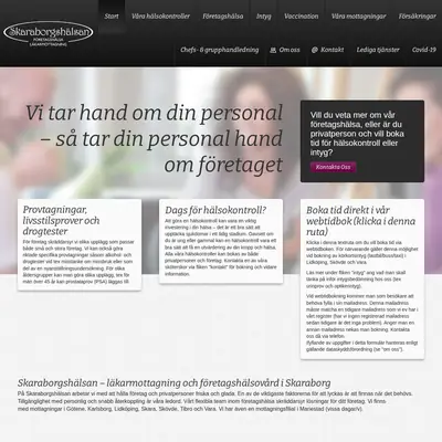 skaraborgshalsan.se startsida 2022