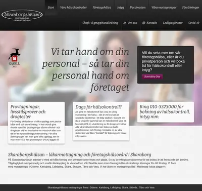skaraborgshalsan.se startsida 2023