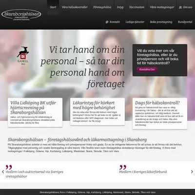 skaraborgshalsan.se startsida 2026