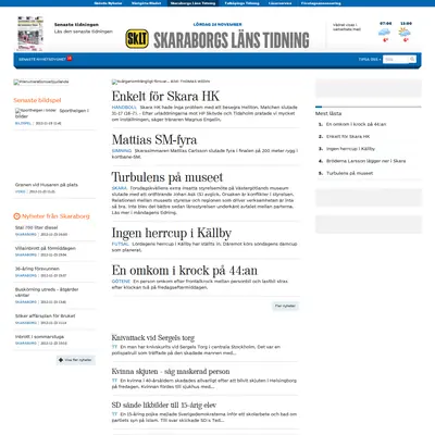 skaraborgslanstidning.se webb-tv startsida 2012