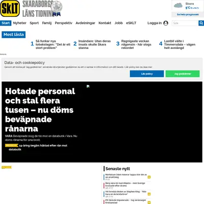 skaraborgslanstidning.se webb-tv startsida 2019