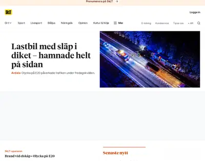 skaraborgslanstidning.se webb-tv startsida 2025