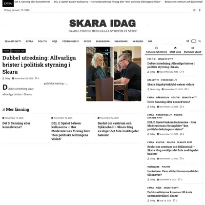 skaraidag.se startsida 2026