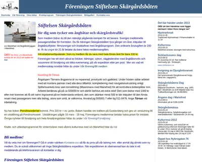 Skärgårdsbåten startsida 2013