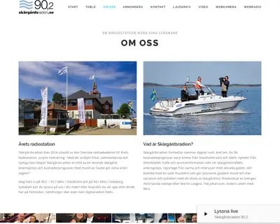 Skärgårdsradion 90,2 startsida 2019