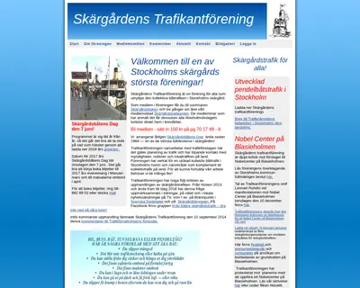 SKÄRGÅRDSTRAFIKANTEN startsida 2017