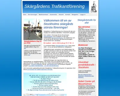 SKÄRGÅRDSTRAFIKANTEN startsida 2018