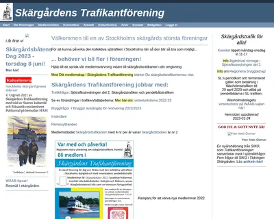 SKÄRGÅRDSTRAFIKANTEN startsida 2023
