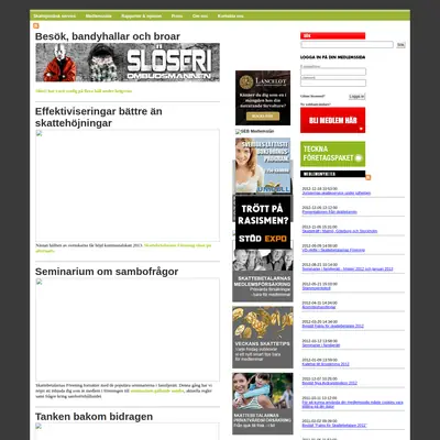 skattebetalarna.se startsida 2013