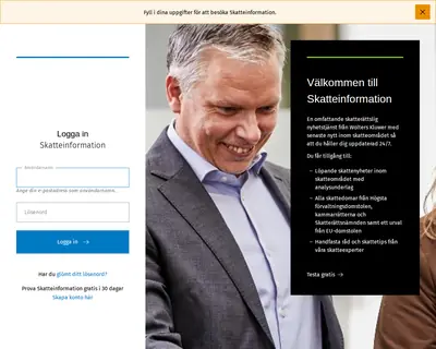 Skatteinformation startsida 2026