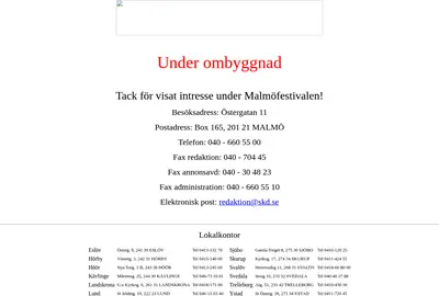 Affärsliv i Norra Skåne startsida 1998