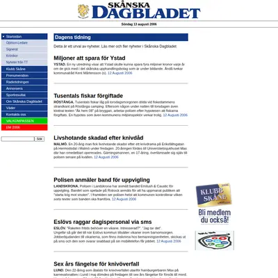 Affärsliv i Norra Skåne startsida 2006