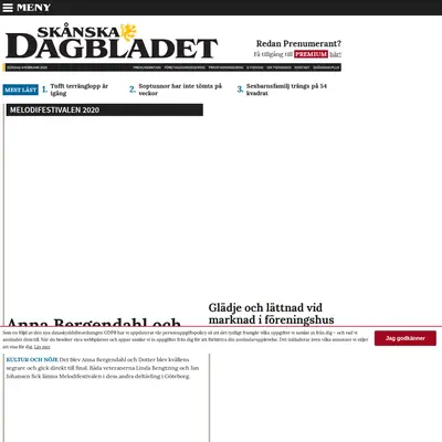 Affärsliv i Norra Skåne startsida 2020