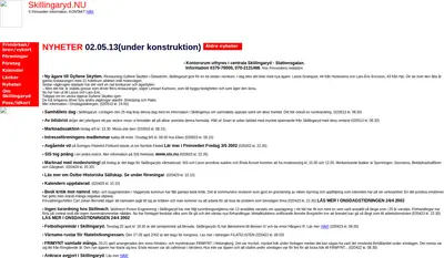 Skillingaryd.Nu startsida 2002