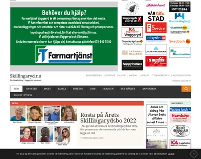 Skillingaryd.Nu startsida 2023