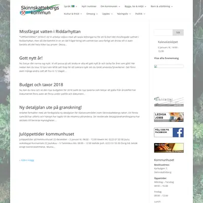 www.skinnskatteberg.se startsida 2018