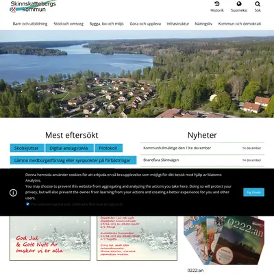 www.skinnskatteberg.se startsida 2023