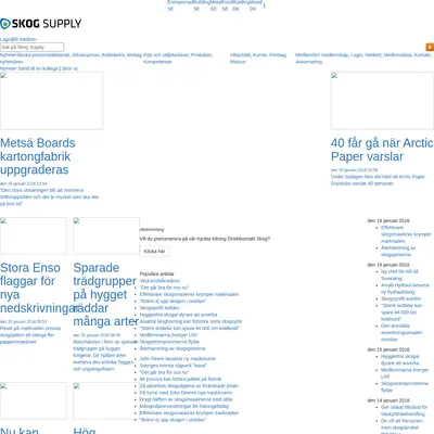 skog-supply.se startsida 2016