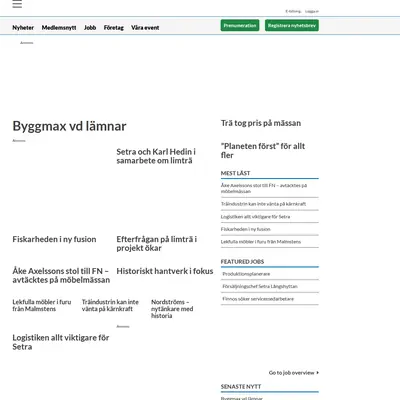 skog-supply.se startsida 2023