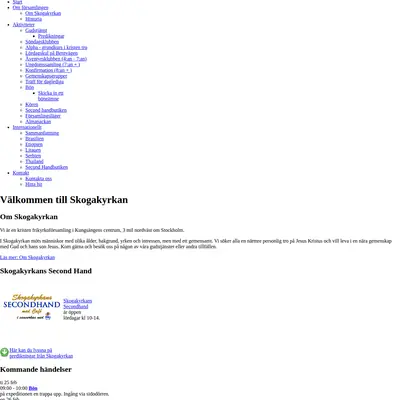 Skogakyrkan startsida 2014