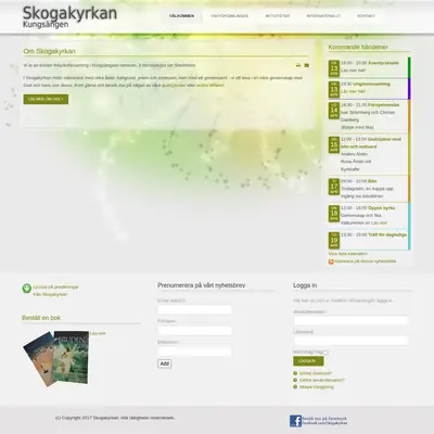 Skogakyrkan startsida 2018