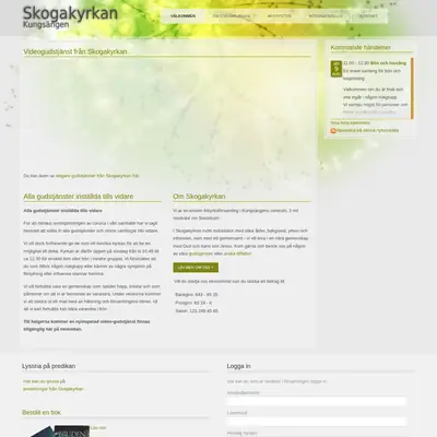 Skogakyrkan startsida 2020