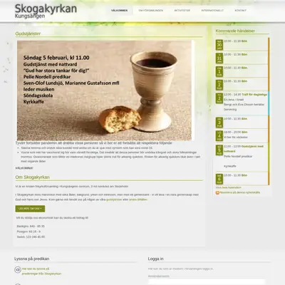 Skogakyrkan startsida 2023