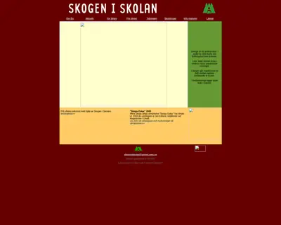 www.skogeniskolan.se startsida 2004