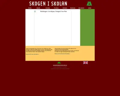 www.skogeniskolan.se startsida 2005