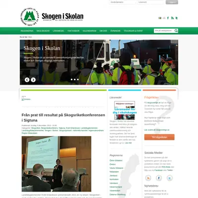 www.skogeniskolan.se startsida 2014
