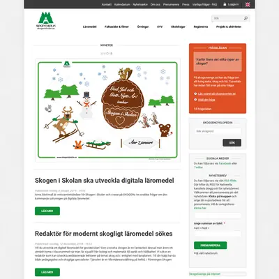 www.skogeniskolan.se startsida 2019