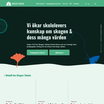 www.skogeniskolan.se startsida 2024