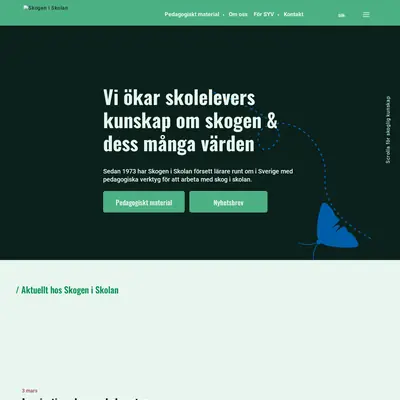 www.skogeniskolan.se startsida 2025