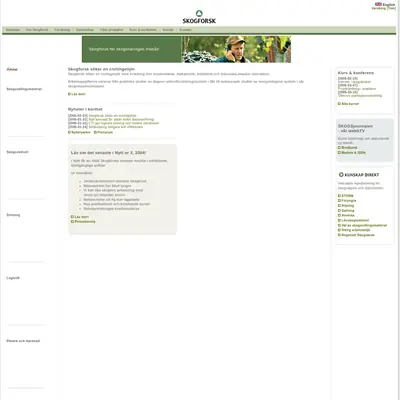 www.skogforsk.se startsida 2005