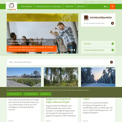 www.skogforsk.se startsida 2024