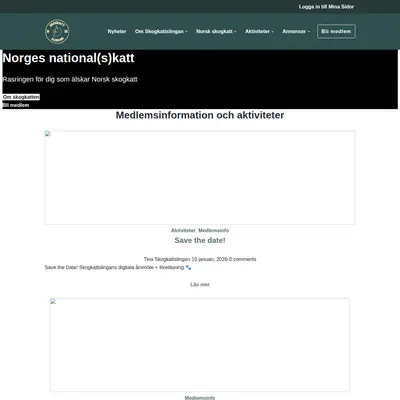www.skogkattslingan.com startsida 2026